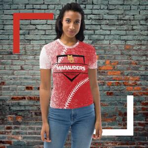 Marauders Softball Grunge T-Shirt