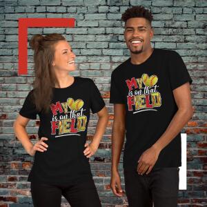 Softball "My Heart" T-Shirt