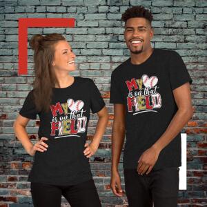 Baseball "My Heart" Unisex T-Shirt