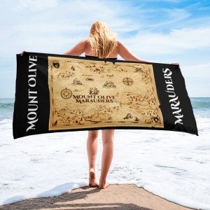 Marauder Treasure Map Towel
