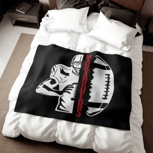 Marauders Football Sweatshirt Blanket