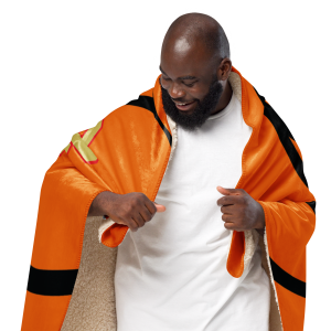 Mount Olive Basketball Sherpa Blanket