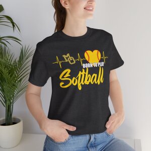 Mount Olive Adult Tee - Born to Play Softball