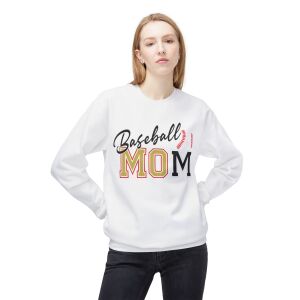 MO Baseball Mom Fleece Sweatshirt