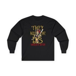 Marauder Nation Lady Pirate Long Sleeve Tee - 'They Not Like Us'