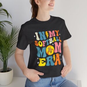 In My Softball Mom Era MO Jersey Tee
