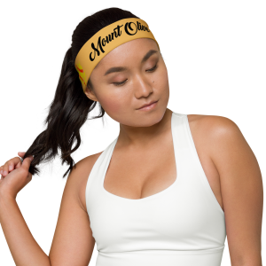 Marauders Headband (Softball) - Black on Gold