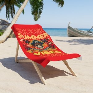 Marauder Summer Vibes Beach Towel