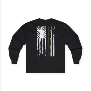 The Thin Line - Military - Unisex Long Sleeve Tee