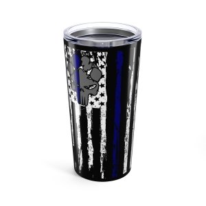 The Thin Line - K9 Unit - Tumbler 20oz Stainless Steel Cup