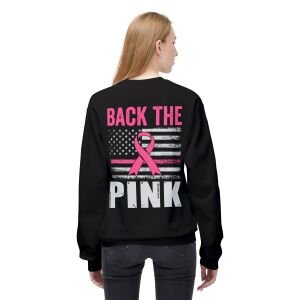Back the Pink - Breast Cancer Awareness Unisex Crewneck Sweatshirt
