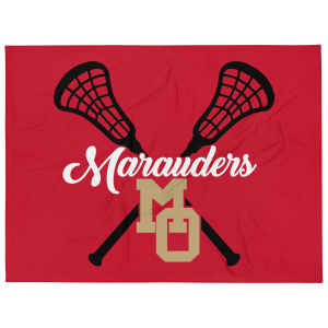 MO Marauders Lacrosse Throw Blanket