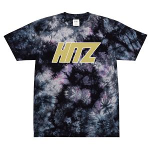 NJ Hitz Softball Graphic Tie-Dye Tee – Premium Heavyweight Cotton Shirt