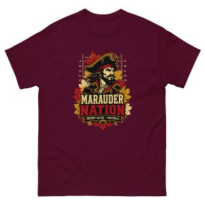Marauder Nation Football Unisex Tee