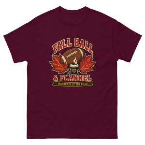 Fall Ball & Flannel Football Unisex Tee
